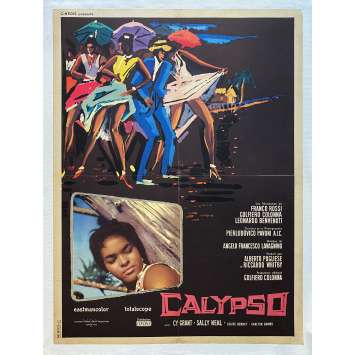 CALYPSO Movie Poster- 23x32 in. - 1958 - Golfiero Colonna, Cy Grant
