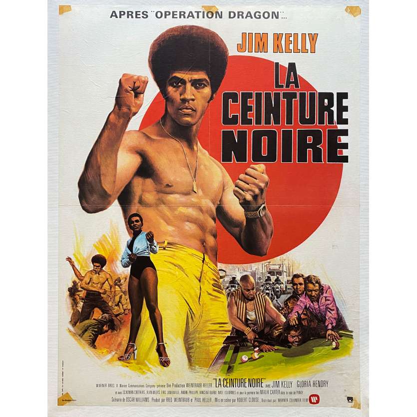 BLACK BELT JONES Movie Poster- 23x32 in. - 1974 - Robert Clouse, Jim Kelly