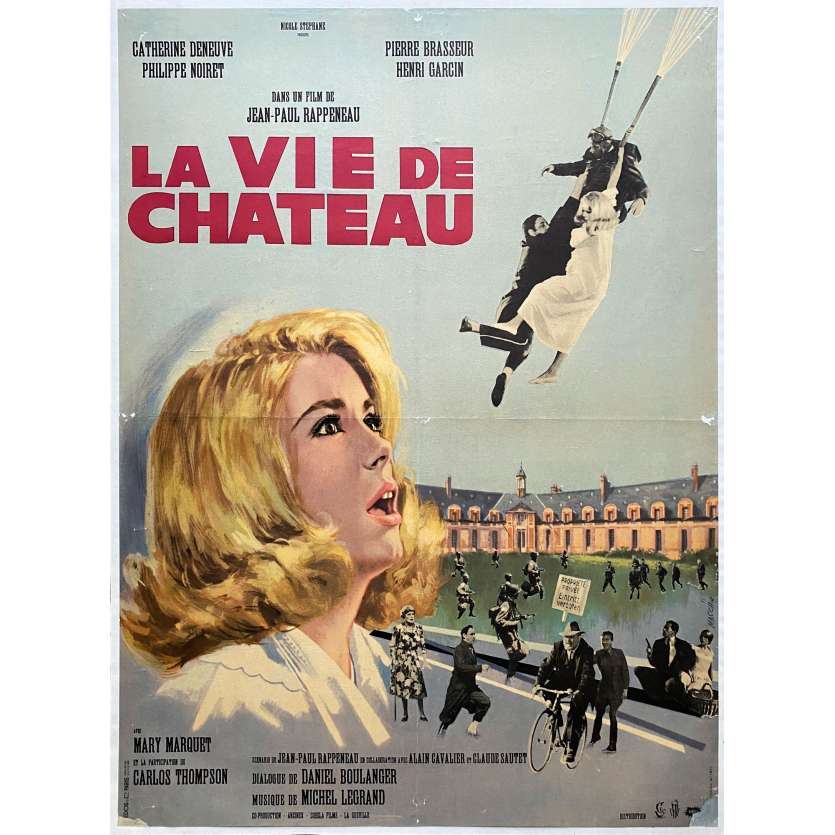 Affiche De Film Entoil e Fran aise De LA VIE DE CH TEAU 60x80 Cm 