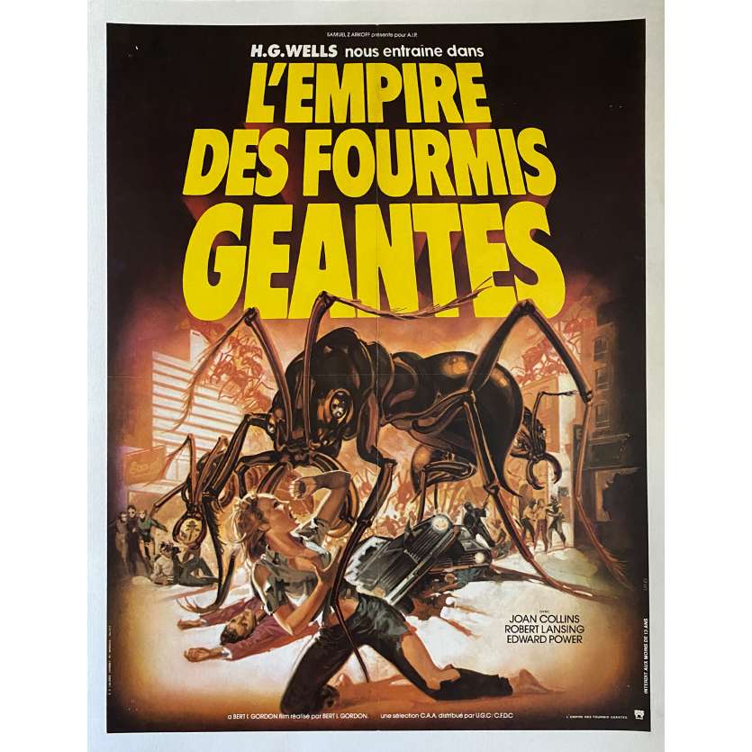 EMPIRE OF THE ANTS Movie Poster- 23x32 in. - 1977 - Bert I. Gordon, Joan Collins