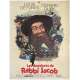 LES AVENTURES DE RABBI JACOB Affiche de film entoilée- 60x80 cm. - 1973 - Louis de Funès, Gérard Oury
