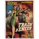 TRAIN D'ENFER Movie Poster- 23x32 in. - 1965 - Gilles Grangier, Jean Marais, Marisa Mell