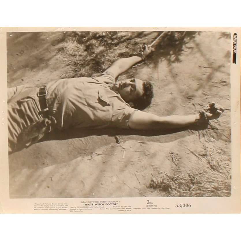 LA SORCIERE BLANCHE Photo de Presse 20x25 - US 1953 - Robert Mitchum, Susan Hayward
