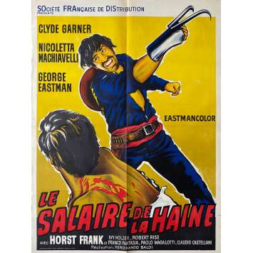 LE SALAIRE DE LA HAINE Affiche de cinéma- 60x80 cm. - 1968 - George Eastman, Ferdinando Baldi