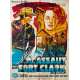 A L'ASSAUT DE FORT CLARK Affiche de cinéma- 120x160 cm. - 1953 - Jeff Chandler, George Sherman