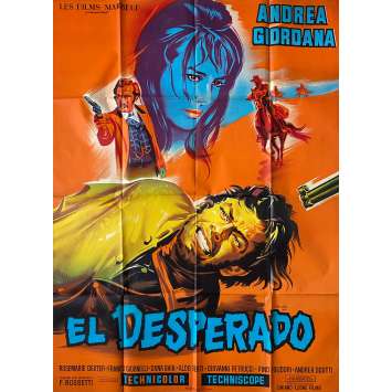 EL DESPERADO Affiche de cinéma- 120x160 cm. - 1967 - Andrea Giordana, Franco Rossetti