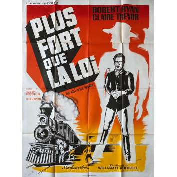LA LOI DU PLUS FORT Affiche de cinéma- 120x160 cm. - 1955 - Sterling Hayden, Joseph Kane
