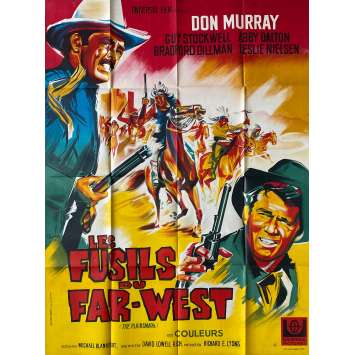 LES FUSILS DU FAR WEST Affiche de cinéma- 120x160 cm. - 1966 - Don Murray, David Lowell Rich