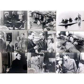 FOREIGN CORRESPONDANT French Stills x9 7x9 - R1970 - Alfred Hitchcock, John McCrea FOREIGN CORRESPONDANT French Stills x9 7x9 - R1970 - Alfred Hitchcock, John McCrea