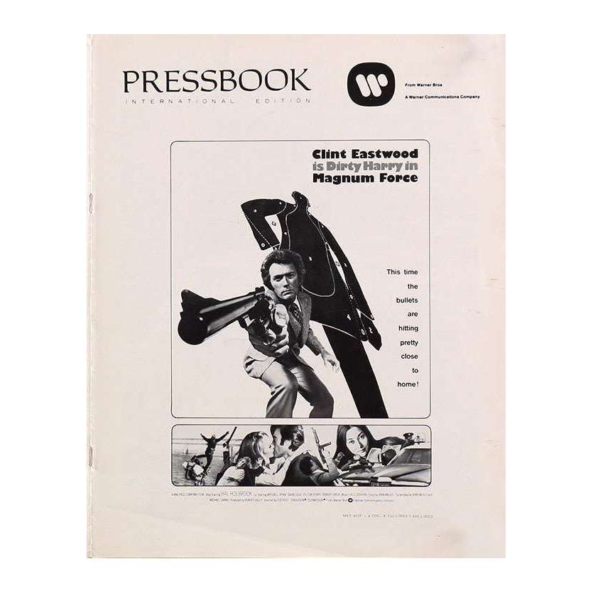 MAGNUM FORCE US Pressbook 10p 11x14 - 1973 - Ted Post, Clint Eastwood