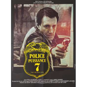 THE SEVEN-UPS Movie Poster- 23x32 in. - 1973 - Philip D'Antoni, Roy Scheider