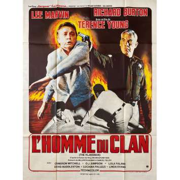 L'HOMME DU CLAN Affiche de cinéma- 120x160 cm. - 1974 - Lee Marvin, Terence Young