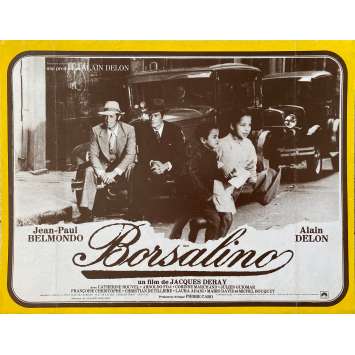 BORSALINO Synopsis 4p - 24x30 cm. - 1970 - Jean-Paul Belmondo, Alain Delon