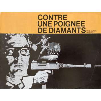 CONTRE UNE POIGNEE DE DIAMANTS Synopsis 4p - 24x30 cm. - 1974 - Michael Caine, Don Siegel