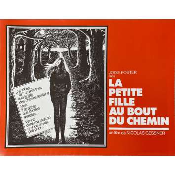 LA PETITE FILLE AU BOUT DU CHEMIN Synopsis 4p - 24x30 cm. - 1976 - Jodie Foster, Nicolas Gessner