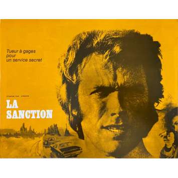 THE EIGER SANCTION Movie Poster 4p - 10x12 in. - 1975 - Clint Eastwood, George Kennedy