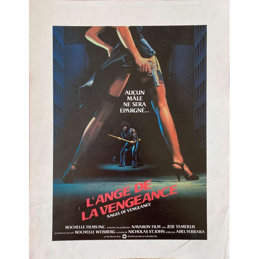 MS.45 / ANGEL OF VENGEANCE Movie Poster 2p - 10x12 in. - 1981 - Abel Ferrara, Zoë Lund