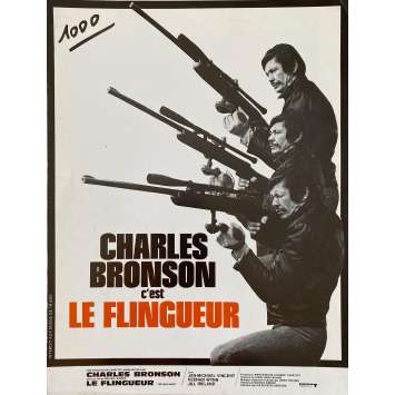 LE FLINGUEUR Synopsis 4p - 24x30 cm. - 1972 - Charles Bronson, Michael Winner