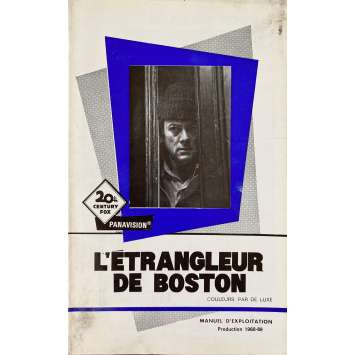 BOSTON STRANGLER Movie Poster 8p - 6,3x9,5 in. - 1968 - Richard Fleisher, Tony Curtis