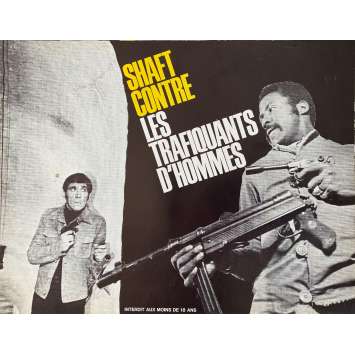 SHAFT CONTRE LES TRAFIQUANTS D'HOMMES Synopsis 4p - 24x30 cm. - 1973 - Richard Roundtree, John Guillermin
