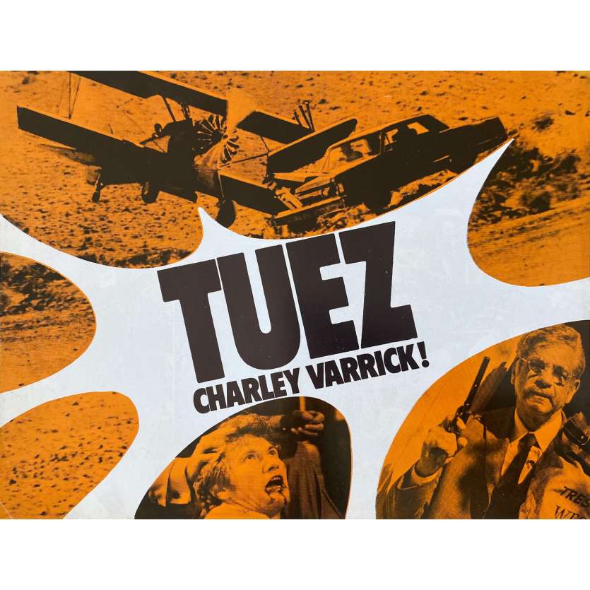 TUEZ CHARLEY VARRICK Synopsis 4p - 24x30 cm. - 1973 - Walter Matthau, Don Siegel
