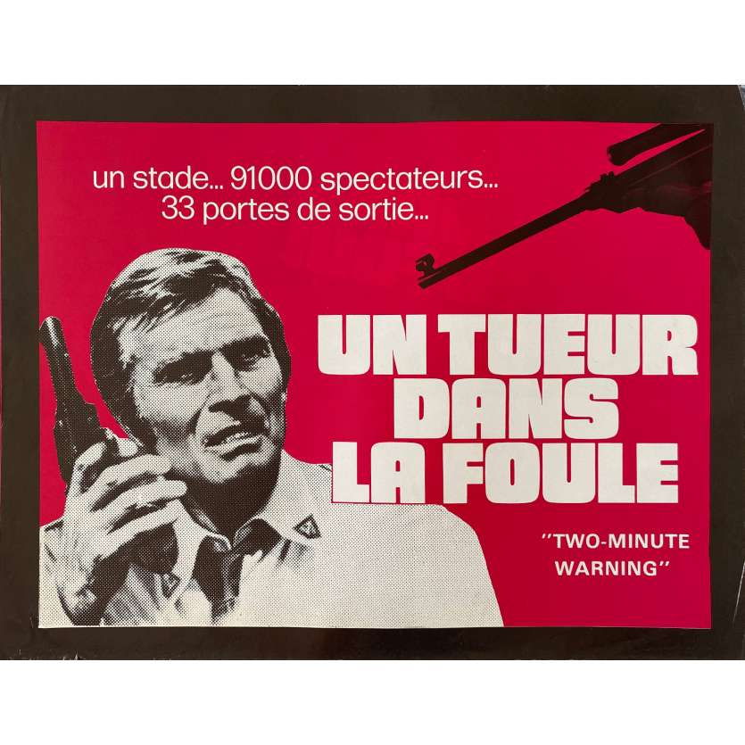 TWO-MINUTE WARNING Movie Poster 4p - 10x12 in. - 1976 - Larry Peerce, Charlton Heston