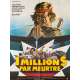 1 MILLION PAR MEURTRE Affiche de cinéma- 60x80 cm. - 1977 - Oliver Reed, Richard Compton