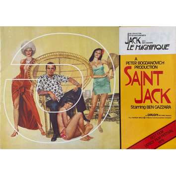 SAINT JACK Movie Poster 8p - 10x12 in. - 1979 - Peter Bogdanovich, Ben Gazzara