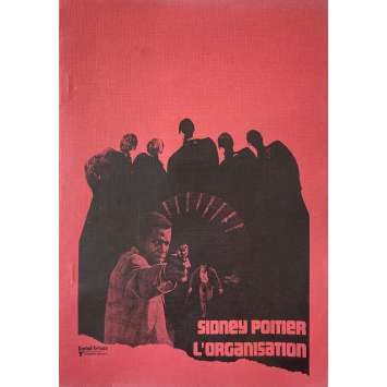 L'ORGANISATION Dossier de presse 9p - 24x30 cm. - 1971 - Sidney Poitier, Don Medford
