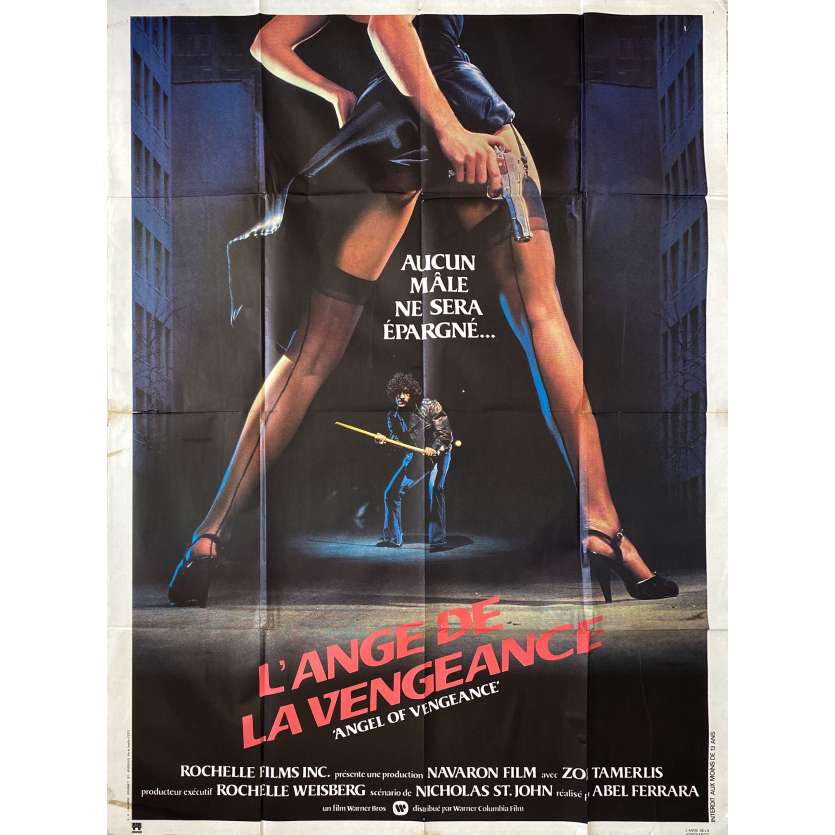 MS.45 / ANGEL OF VENGEANCE Movie Poster- 47x63 in. - 1981 - Abel Ferrara, Zoë Lund