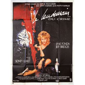 LE LENDEMAIN DU CRIME Affiche de cinéma- 120x160 cm. - 1986 - Jane Fonda, Sidney Lumet