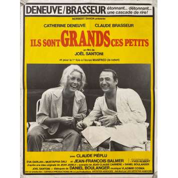 ILS SONT GRANDS CES PETITS Affiche de cinéma- 40x54 cm. - 1979 - Catherine Deneuve, Joël Santoni