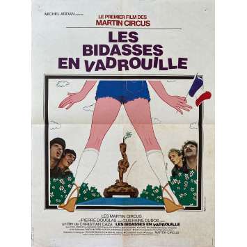 LES BIDASSES EN VADROUILLE Movie Poster- 15x21 in. - 1979 - Michel Ardan, Gérard Blanc