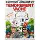 TENDREMENT VACHE Affiche de cinéma- 40x54 cm. - 1979 - Jean Lefebvre, Serge Pénard