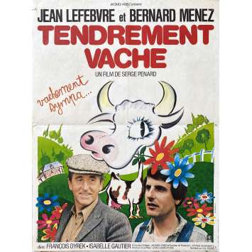 TENDREMENT VACHE Affiche de cinéma- 40x54 cm. - 1979 - Jean Lefebvre, Serge Pénard
