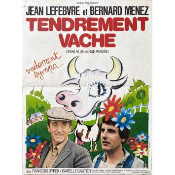 TENDREMENT VACHE Movie Poster- 15x21 in. - 1979 - Serge Pénard, Jean Lefebvre