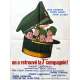 ON A RETROUVE LA 7EME COMPAGNIE Affiche de cinéma- 60x80 cm. - 1975 - Jean Lefebvre, Robert Lamoureux