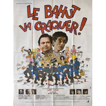 LE BAHUT VA CRAQUER Affiche de cinéma- 120x160 cm. - 1981 - Michel Galabru, Michel Nerval