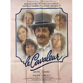 LE CAVALEUR Movie Poster- 47x63 in. - 1979 - Philippe de Broca, Jean Rochefort