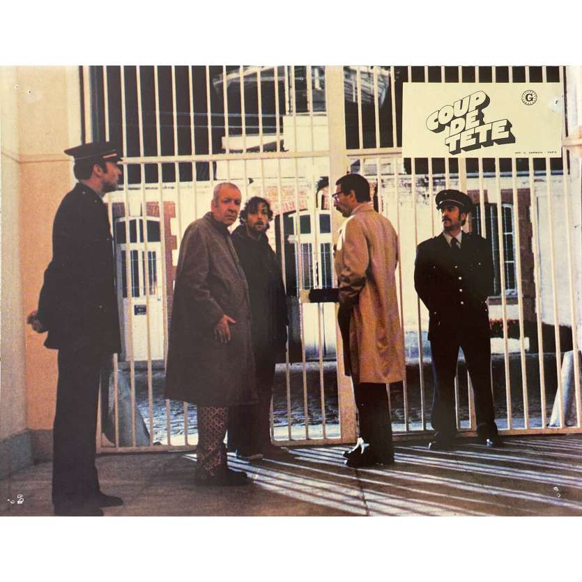 COUP DE TETE Photo de film N03 - 21x30 cm. - 1979 - Patrick Dewaere, Jean-Jacques Annaud