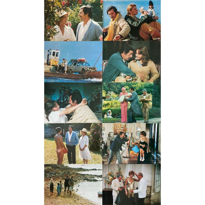 LE CAVALEUR Movie Poster x10 - Set A - 9x12 in. - 1979 - Philippe de Broca, Jean Rochefort