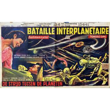 BATTLE IN OUTER SPACE Movie Poster- 14x21 in. - 1959 - Ishirô Honda, Ryô Ikebe
