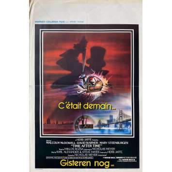 C'ETAIT DEMAIN Affiche de cinéma- 35x55 cm. - 1979 - Malcolm McDowell, Nicholas Meyer