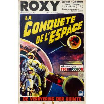 CONQUEST OF SPACE Movie Poster- 14x21 in. - 1955 - Byron Haskin, Walter Brooke