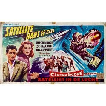 SATELLITE IN THE SKY Movie Poster- 14x21 in. - 1956 - Paul Dickson, Kieron Moore