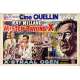 L'HORRIBLE CAS DU DOCTEUR X Affiche de cinéma- 35x55 cm. - 1963 - Ray Milland, Roger Corman