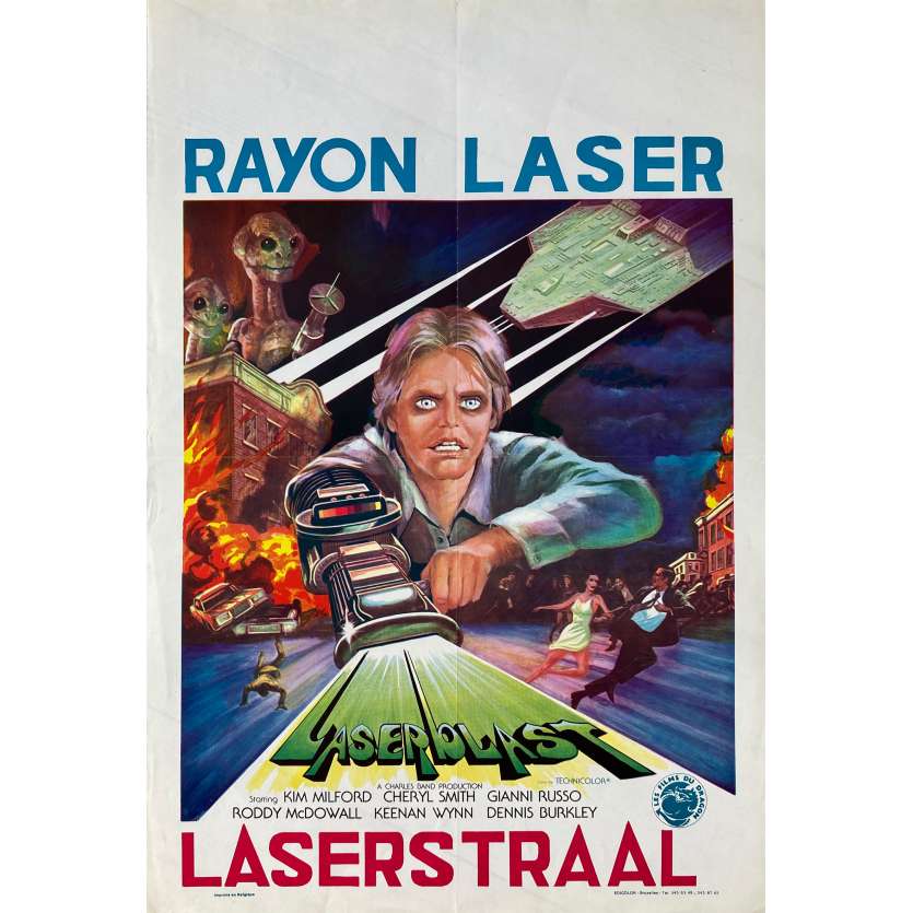 LASERBLAST Movie Poster- 14x21 in. - 1978 - Michael Rae, Cheryl Smith
