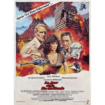 LE JOUR DE LA FIN DU MONDE Affiche de cinéma- 40x54 cm. - 1980 - Paul Newman, James Goldstone