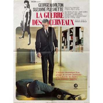 LA GUERRE DES CERVEAUX Affiche de cinéma- 60x80 cm. - 1968 - George Hamilton, Byron Haskin