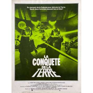 GALACTICA LA CONQUETE DE LA TERRE Synopsis 2p - 21x30 cm. - 1981 - Kent McCord, Glen A. Larson